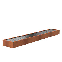 CorTen Pond 6000 x 1000 x 400mm CorTen 3mm (VC1.1)
