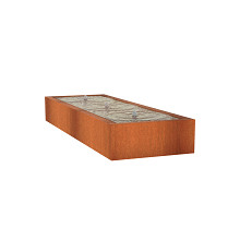 CorTen Watertable  3000 x 1000 x 400mm CorTen 3mm (CB4)