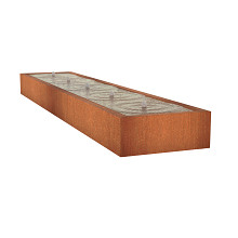 CorTen Watertable  5000 x 1000 x 400mm CorTen 3mm (CB2)