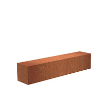 Sockel 2000 x 400 x 400mm CorTen 2mm (CK30)