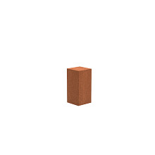 Sockel 300 x 300 x 600mm CorTen 2mm (CK12)