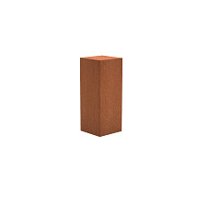 Sockel 400 x 400 x 1000mm CorTen 2mm (CK6)