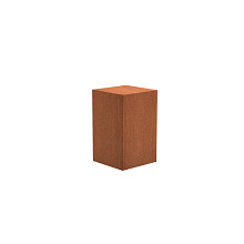 Sockel 500 x 500 x 800mm CorTen 2mm (CK3)