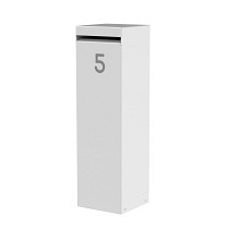 Letterbox Aluminium Hacon 350 x 350 x 1200mm Aluminium 3mm (HAA1)