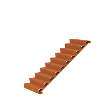 Stair 1000 x 2400 x 1700mm CorTen 4mm (CST10.1)