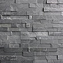 Supreme Slate steenstrip 60x15x1-2,5 cm.