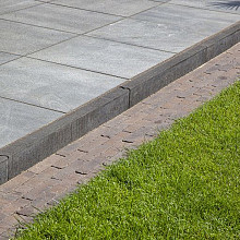 Opsluitband Grijs 6x15x100cm