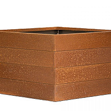Bloembak Modulair - 180x180x70 cm Corten