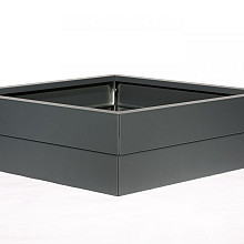 Bloembak Modulair - 60x60x28 cm Antraciet