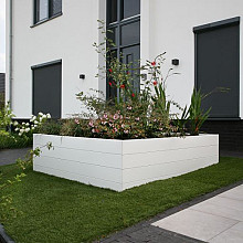 Bloembak Modulair - 270x30x42 cm Wit