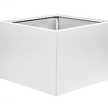 Plantenbak Vlak Wit 60x60x60 cm