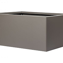 Bloembak vlak - 60x90x60 cm Taupe