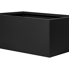 Bloembak vlak - 60x90x60 cm Grafiet zwart