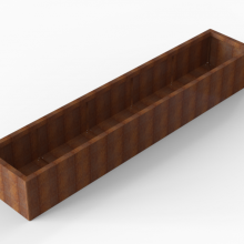 Plantenbak Module+ Corten 300x60x42 cm