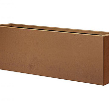 Plantenbak Vlak Corten 120x30x60 cm