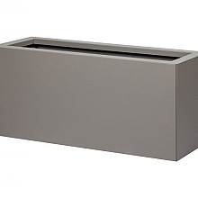 Plantenbak Vlak Taupe 90x30x40 cm