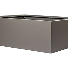 Plantenbak Vlak Taupe 210x180x60 cm