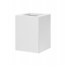 Bloembak vlak - 30x30x60 cm Wit