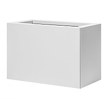 Plantenbak Vlak Wit 60x30x40 cm