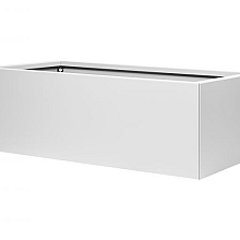 Bloembak vlak - 60x180x60 cm Wit