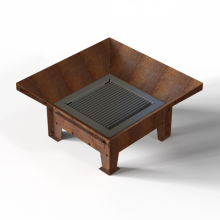 Vuurschaal Corten (Zelfbouwpakket)