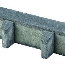 Hydro Lineo 30x10x10 40 Antraciet Waterdoorlatende Betonstraatstenen Type : Verbrede Voeg