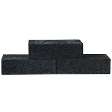 geocolor stapelblok solid black 60x15x15 cm