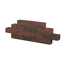 Catrock stapelblok 32,5x12x10 cm bruin/zwart
